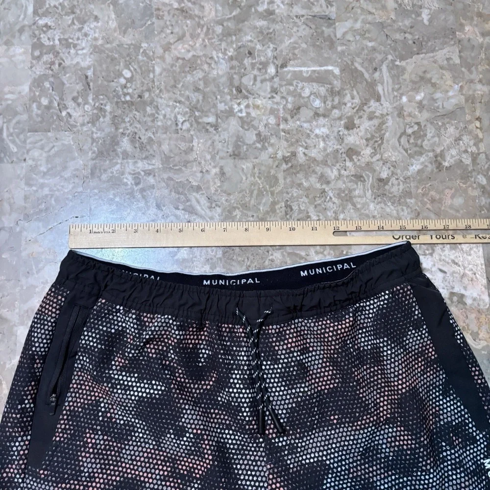 Municipal Shorts Mens Medium Grey 4 AM Training Club 7